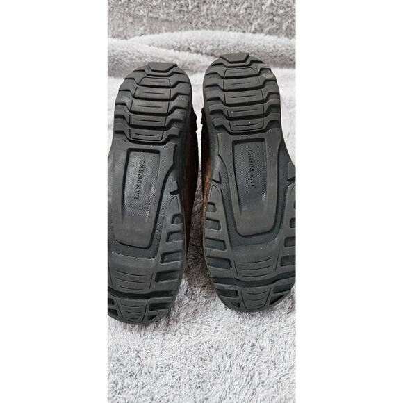 Lands'‎ End Women's 8.5 B Loafers Suede Weatherfield Toggle Slip On Shoes 406473 - Picture 4 of 4